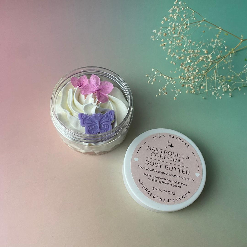 Mantequilla corporal body butter natural vegana artesanal