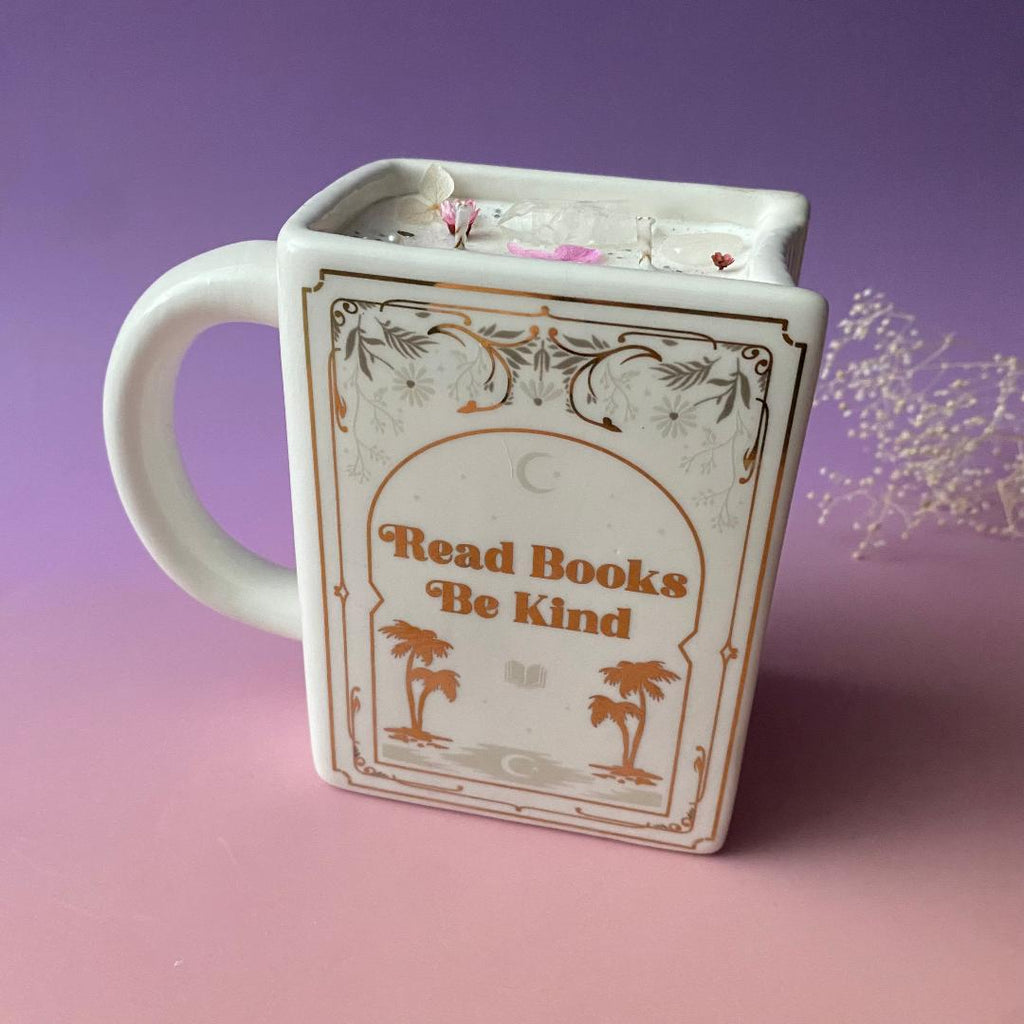 Vela Aromática Taza-libro