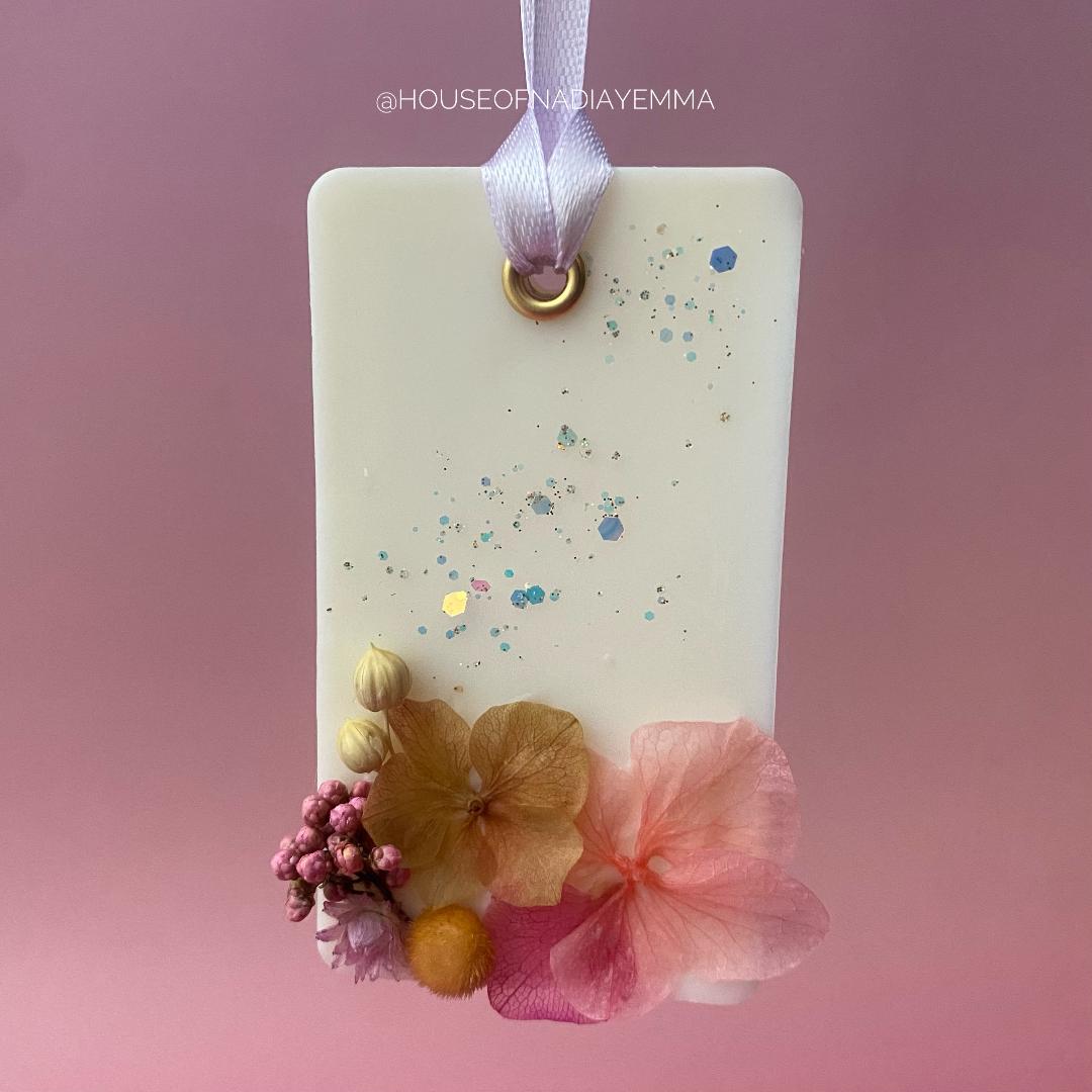 Ambientador para armarios. Peonía exótica y fruta del dragón.