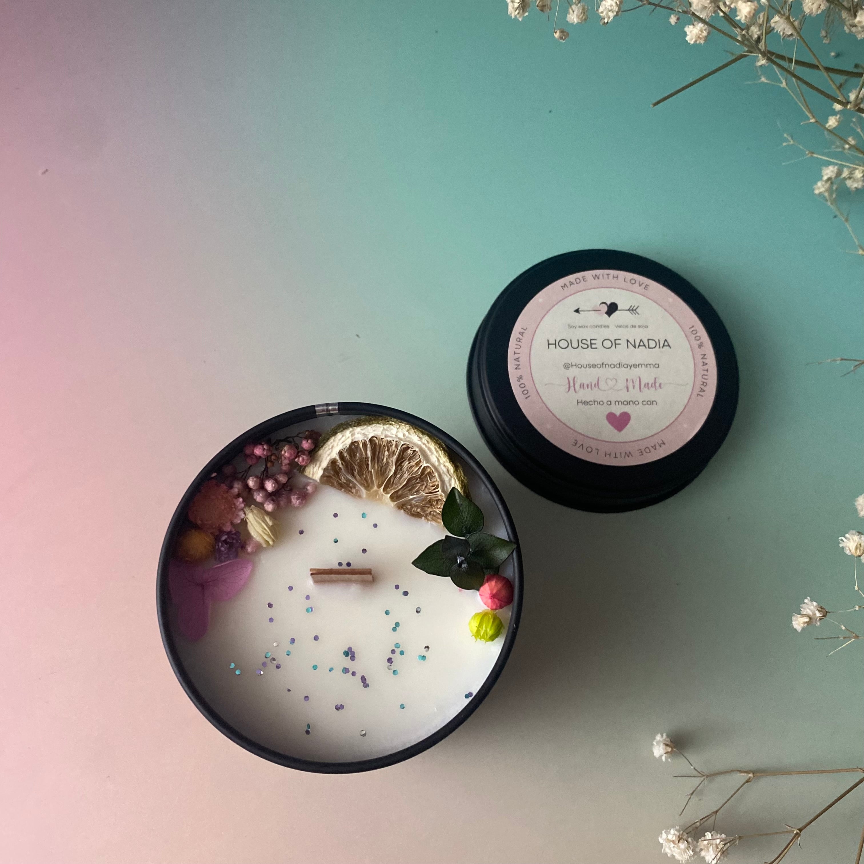 Vela Aromática | Bergamota y Sándalo