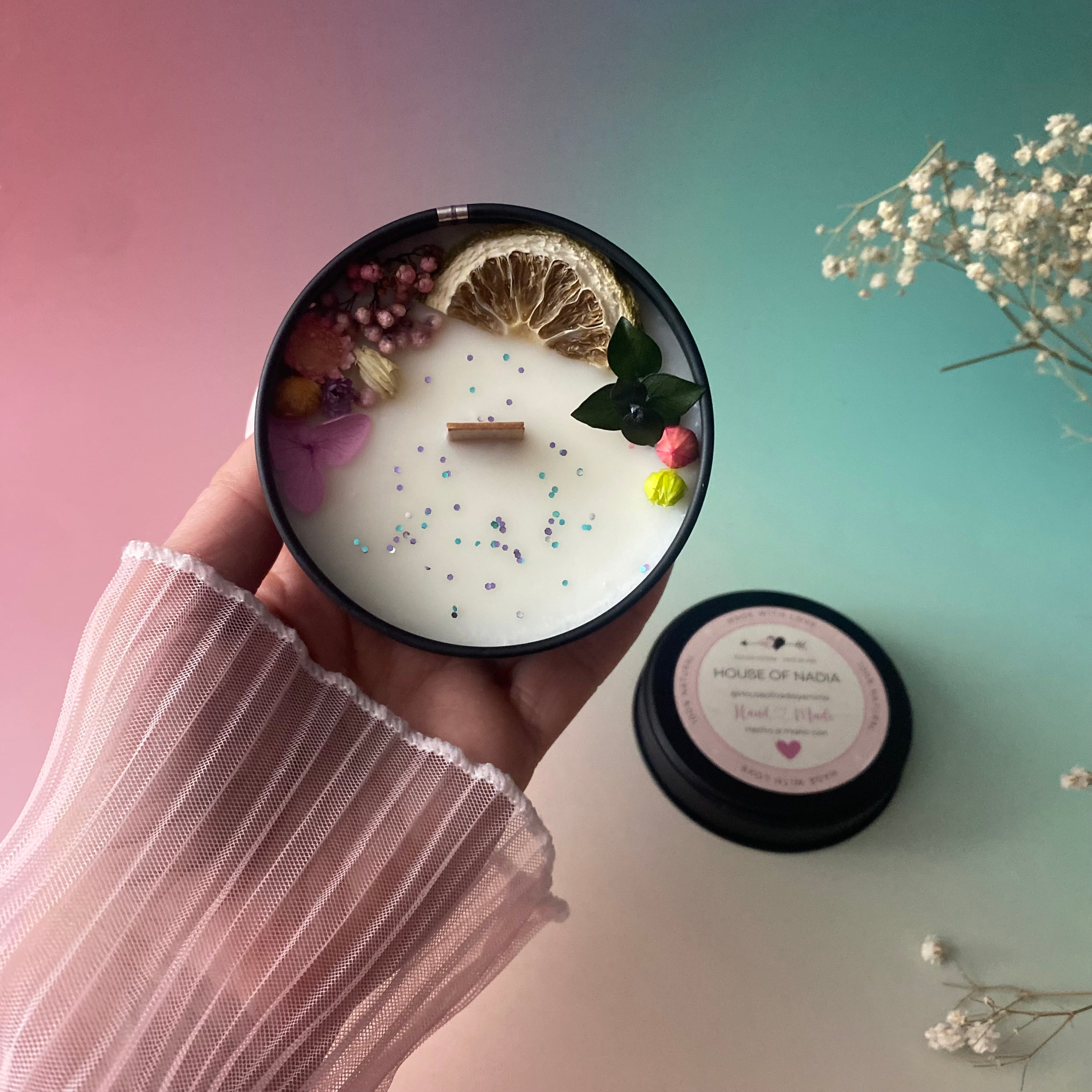 Vela Aromática | Bergamota y Sándalo