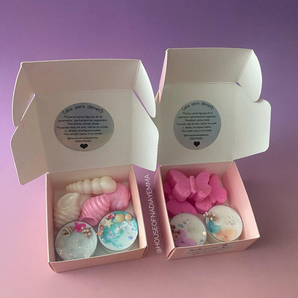 Pack Wax melts + Velas de té