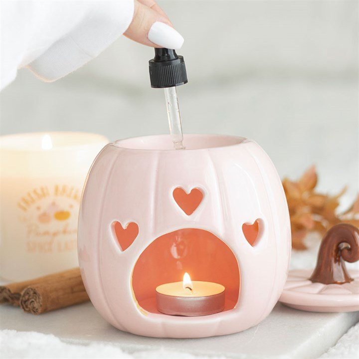 quemador calabaza rosa
