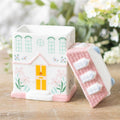 Quemador de Wax Melts · Casita con Flores