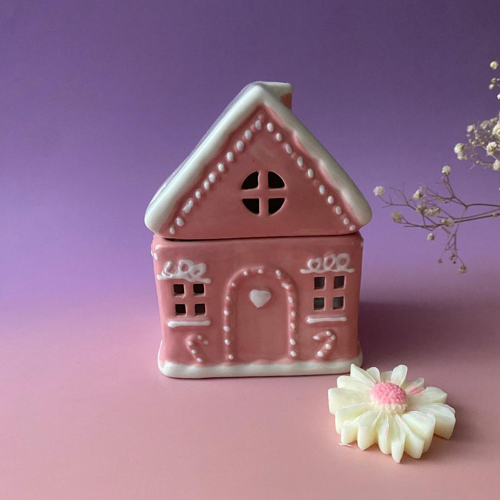Qemador wax melts I casita rosa