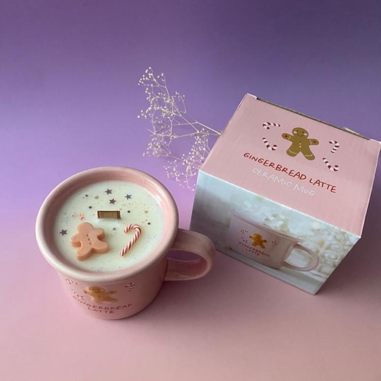 Taza Rosa · Gingerbread (elegir aroma) - House of Nadia