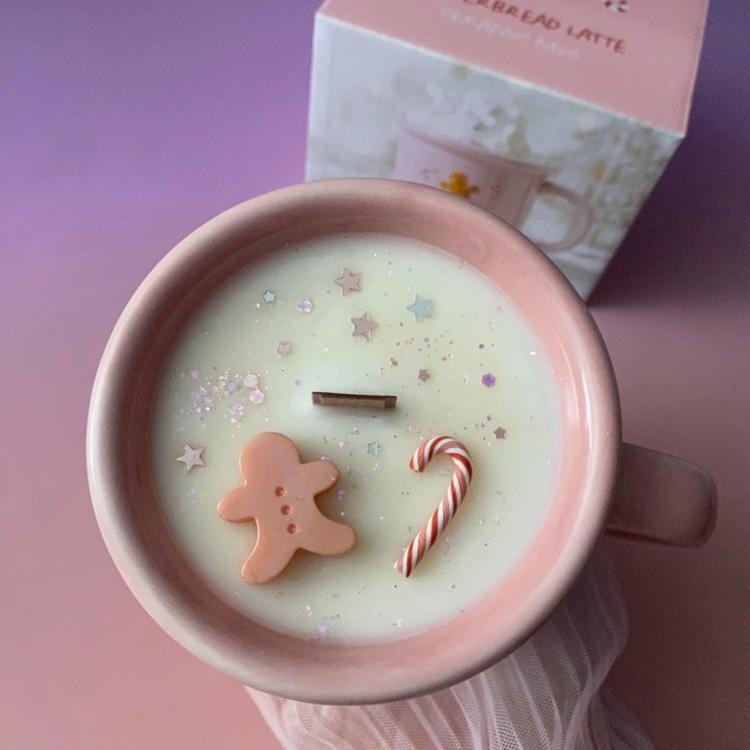 Taza Rosa · Gingerbread (elegir aroma) - House of Nadia