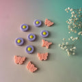 Wax melts artesanales de cera natural con aroma a néctar de melocotón y manzana verde, elaborados a mano por House of Nadia