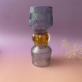 Portavelas doble malva - House of Nadia