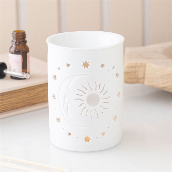 Quemador de Wax Melts · Sol y Luna