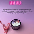 Mini vela aromática artesanal especial eventos. House of Nadia