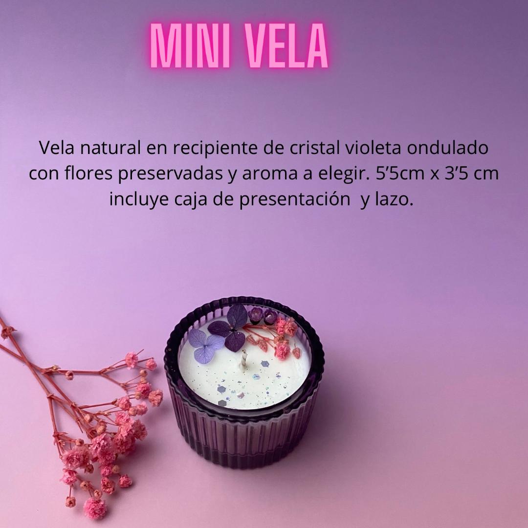 Mini vela aromática artesanal especial eventos. House of Nadia