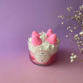 Vela postre Fresas con nata - House of Nadia