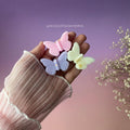 Wax melts con forma de mariposa especial eventos artesanal